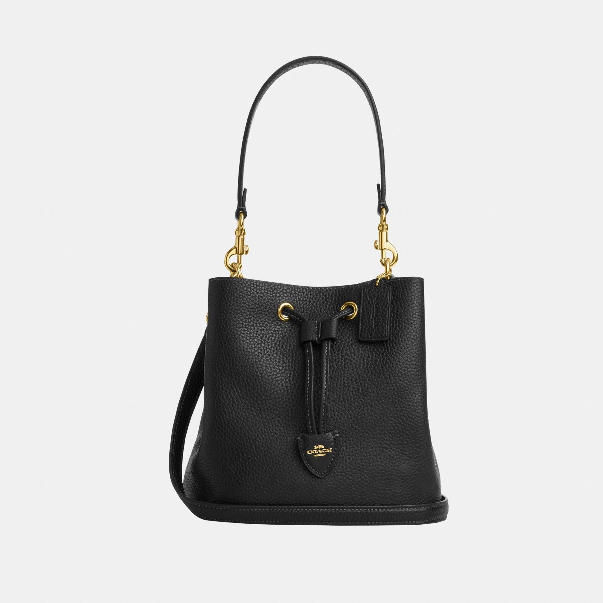 CBH06-Rowan Bucket Bag-Im/Black