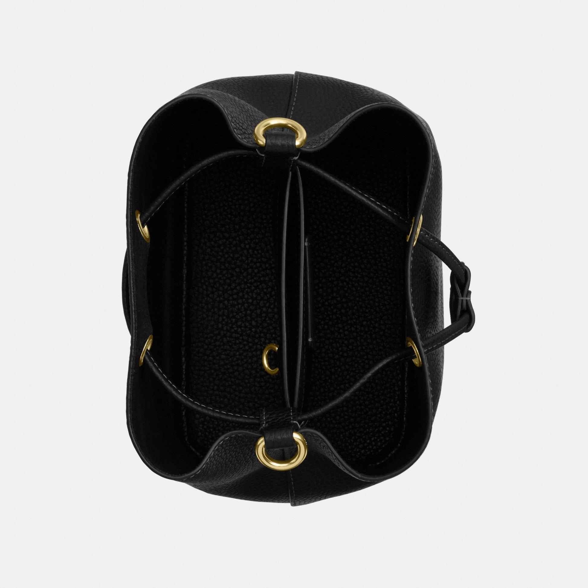 CBH06-Rowan Bucket Bag-Im/Black