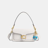 CBH12-Heart Bag Charm-B4/Blue Multi