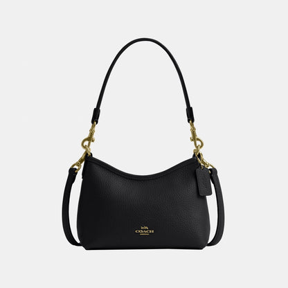 CBH16-Laurel Small Shoulder Bag-Im/Black