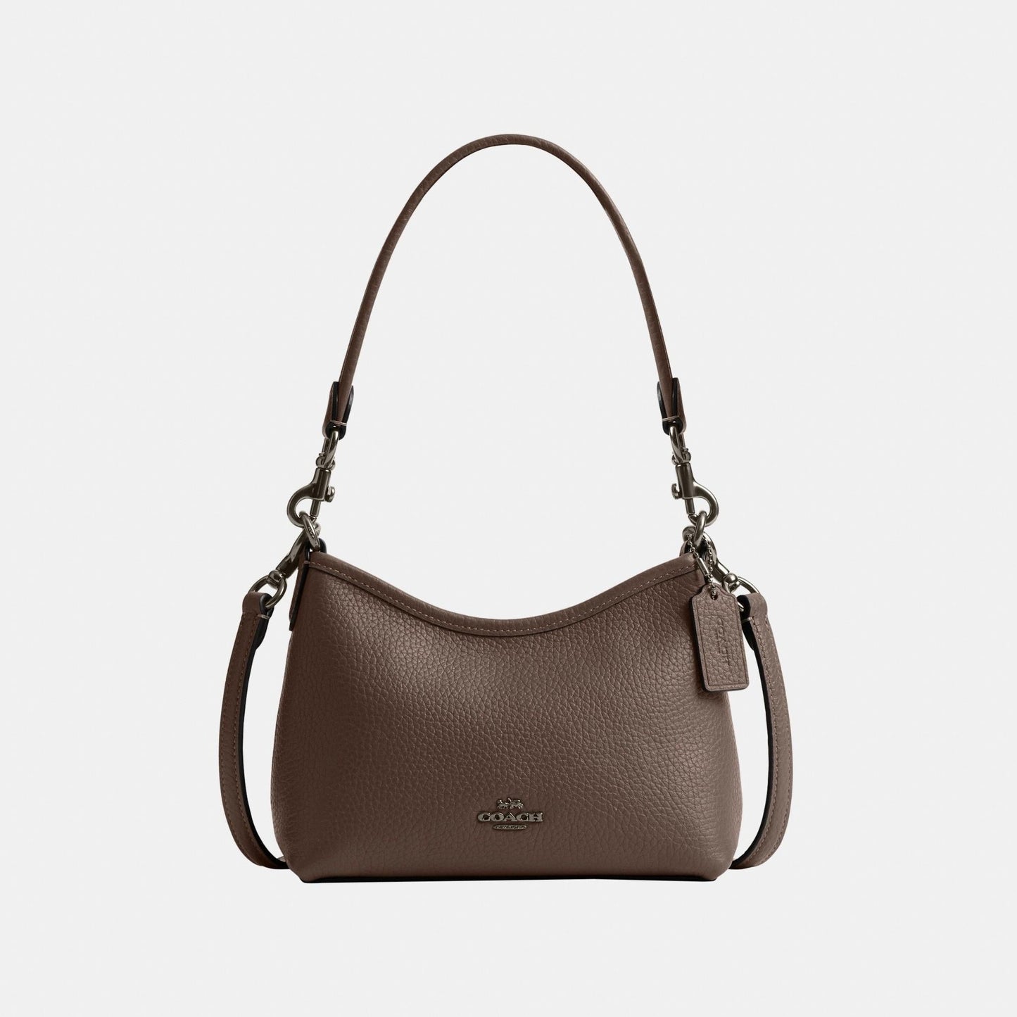 CBH16-Laurel Small Shoulder Bag-Qb/Dark Stone