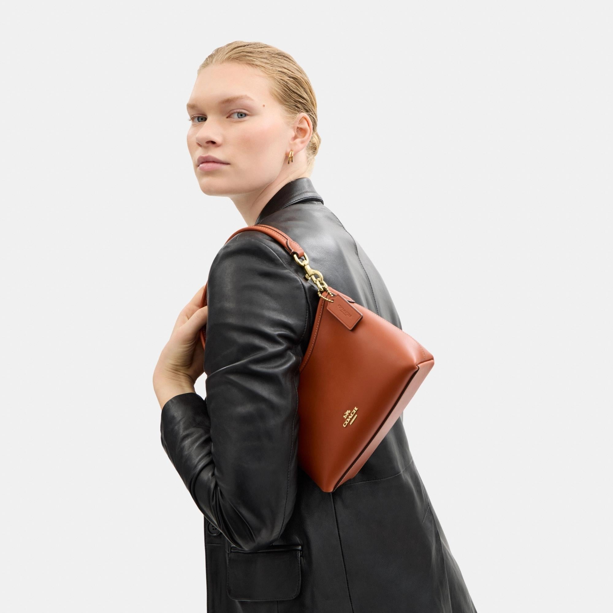 CBH68-Laurel Small Shoulder Bag-Im/Tan