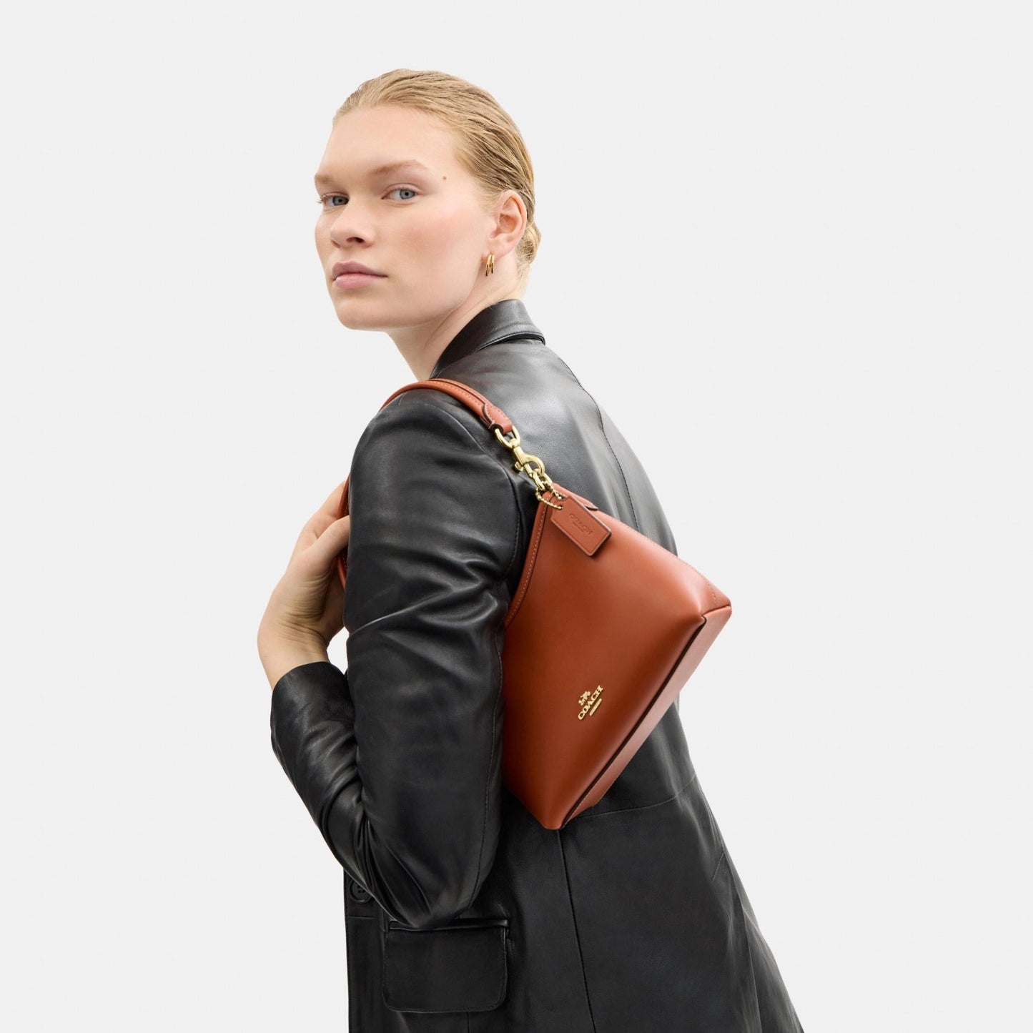 CBH68-Laurel Small Shoulder Bag-Im/Tan