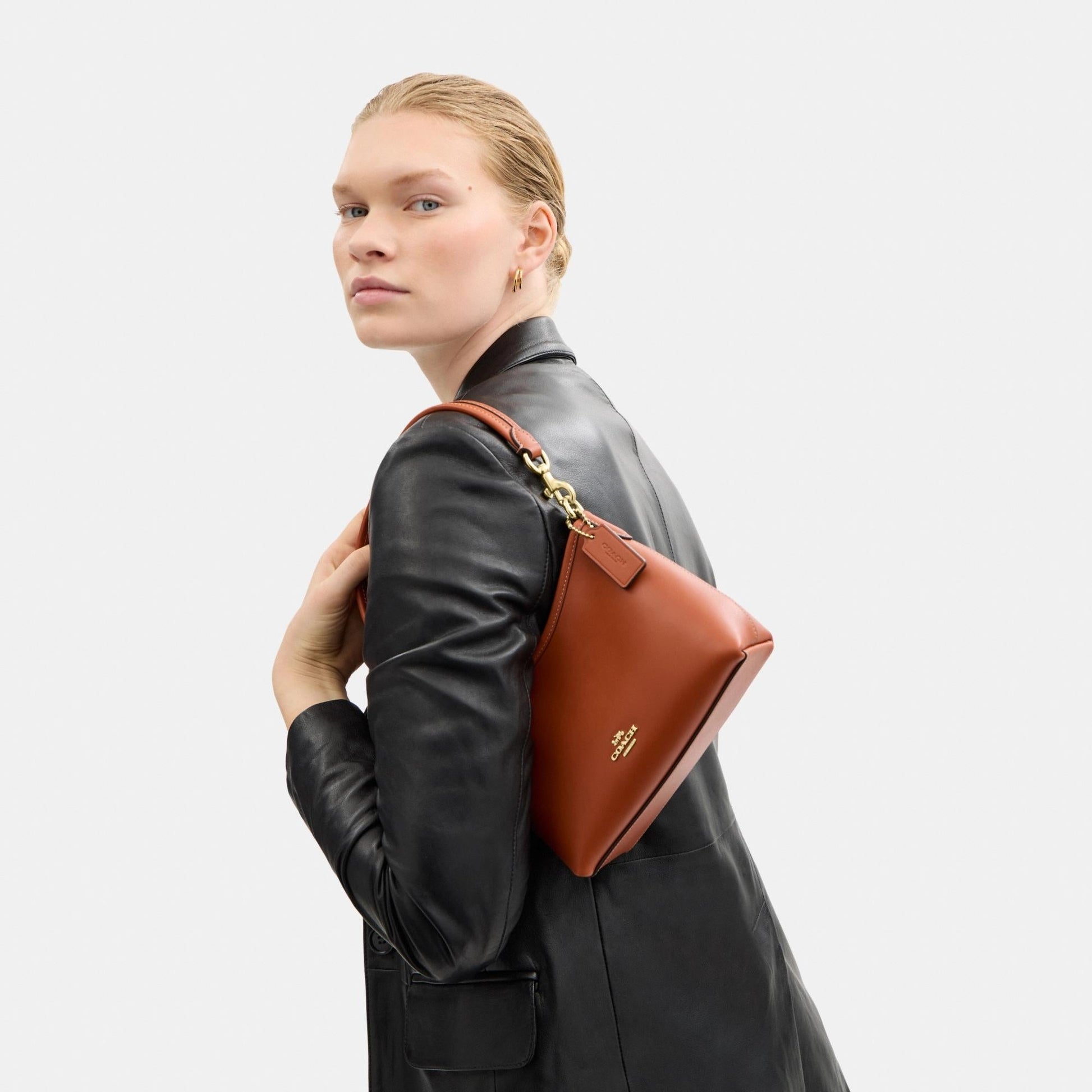 CBH68-Laurel Small Shoulder Bag-Im/Tan