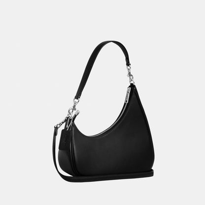 CBI01-Twisted Teri Shoulder Bag-Sv/Black