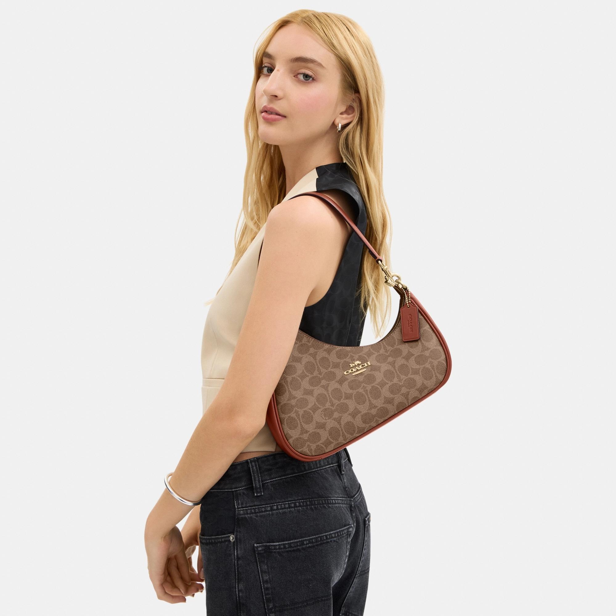 CBI02-Twisted Teri Shoulder Bag-Im/Tan/Caramel