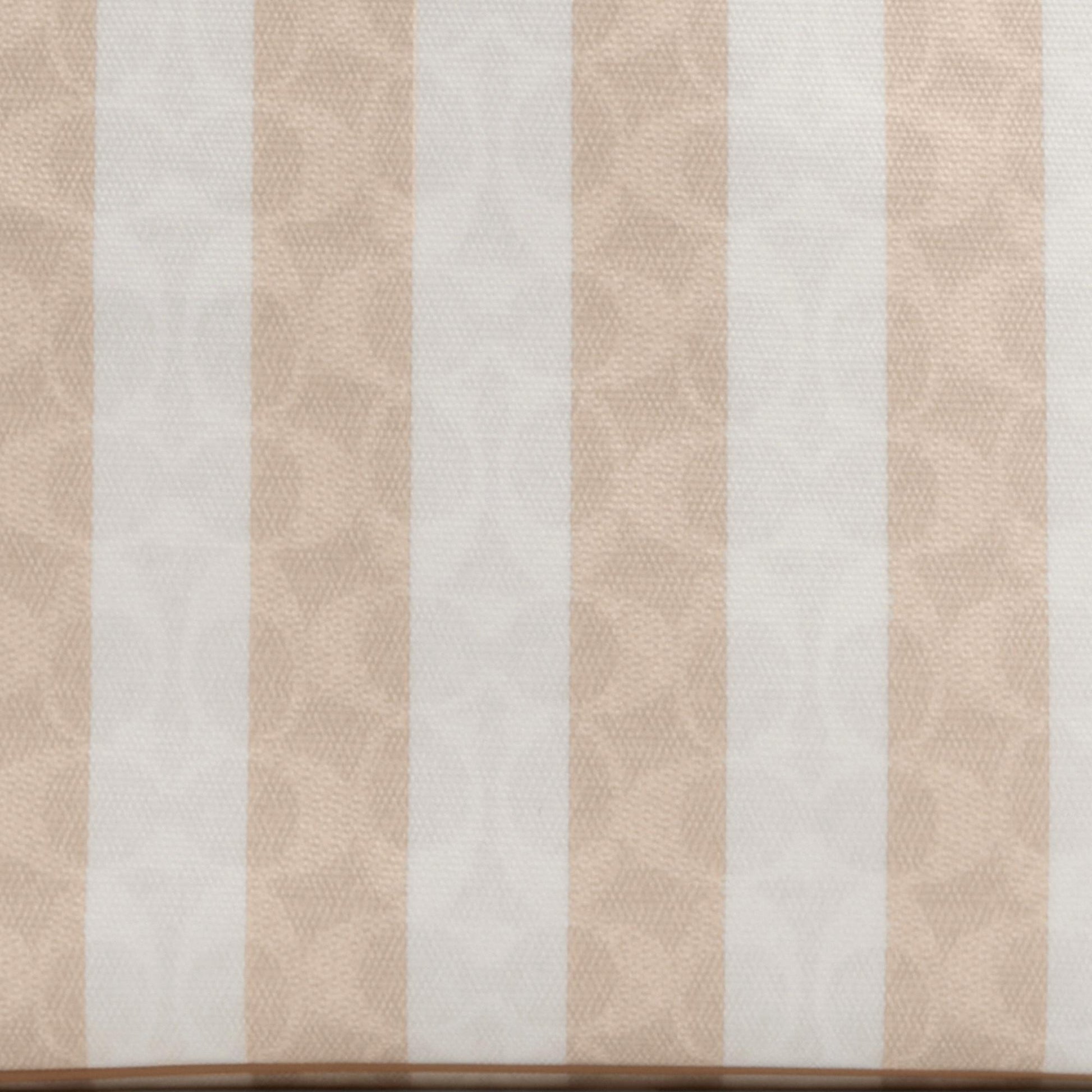 CBI03-Large City Tote Bag In Signature Canvas With Stripe-Sv/Sand/Tan