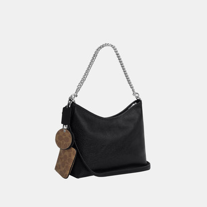 Laurel Shoulder Bag With Mirror Charm And Pouch