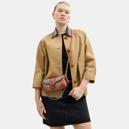 Soho Bag 25 In Crystal Signature Jacquard