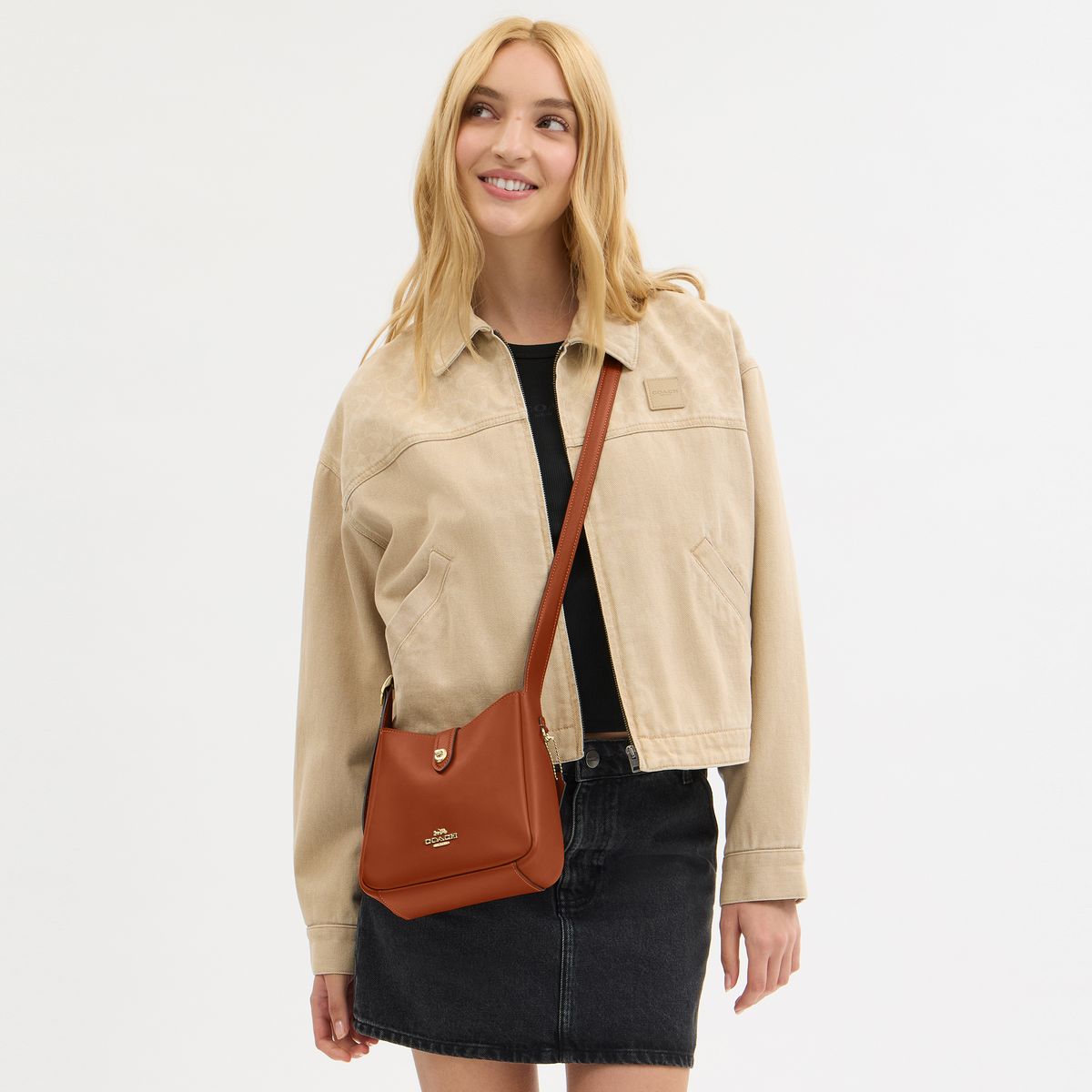 CBM63-Hadley Mini Crossbody Bag-Im/Tan