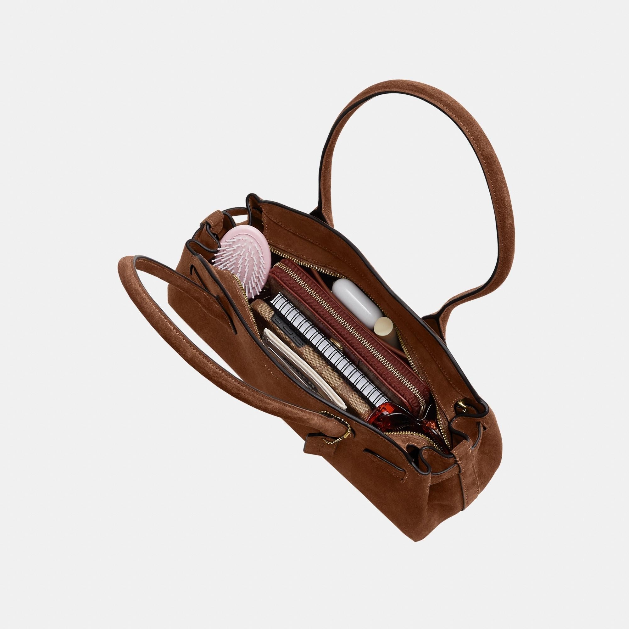 CBN41-Suede Empire 34-B4/Warm Brown