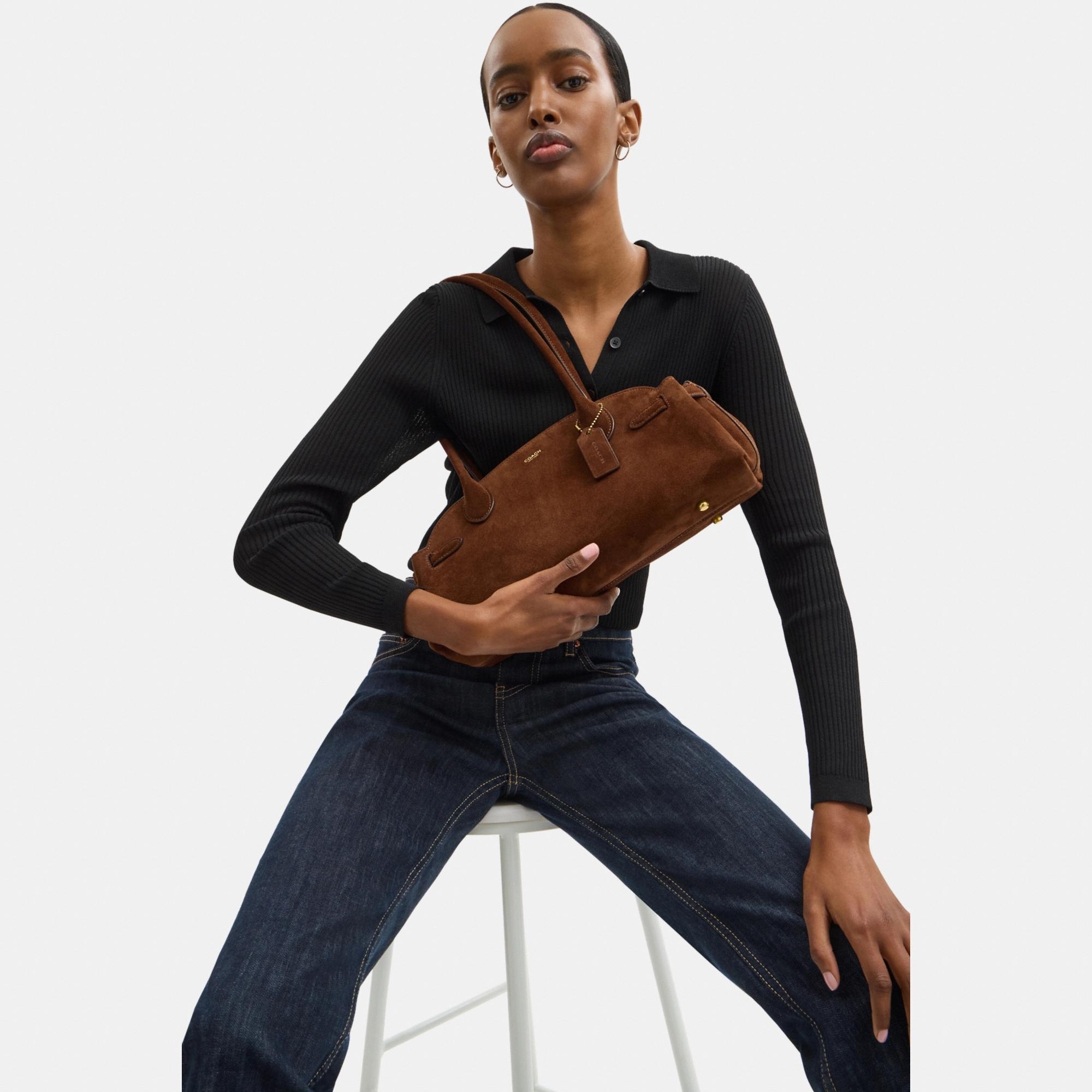 CBN41-Suede Empire 34-B4/Warm Brown