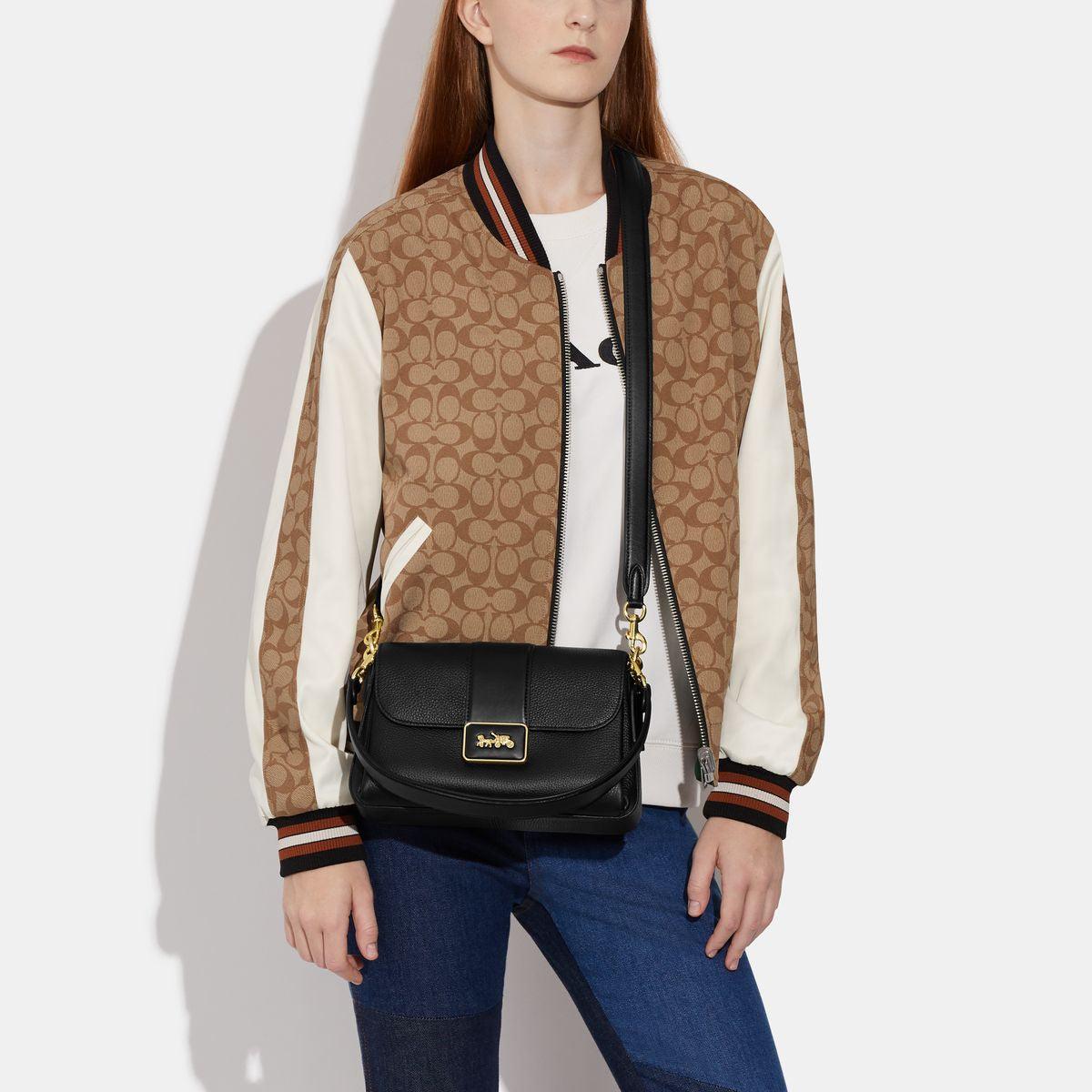 CC068-Grace Shoulder Bag-Im/Black