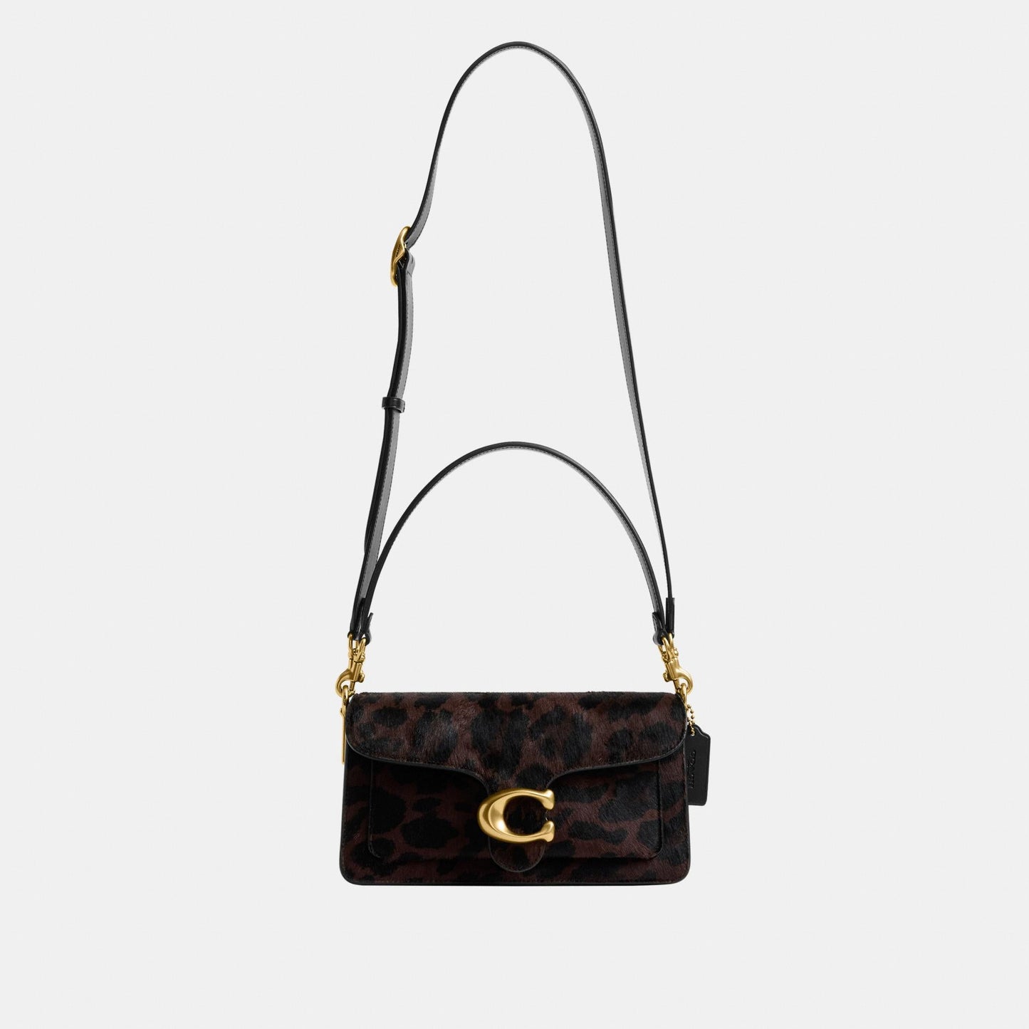 Tabby Shoulder Bag 26 In Haircalf With Leopard Print