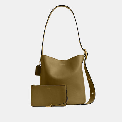 CCC23-Bleecker Bucket Bag-B4/Muted Olive