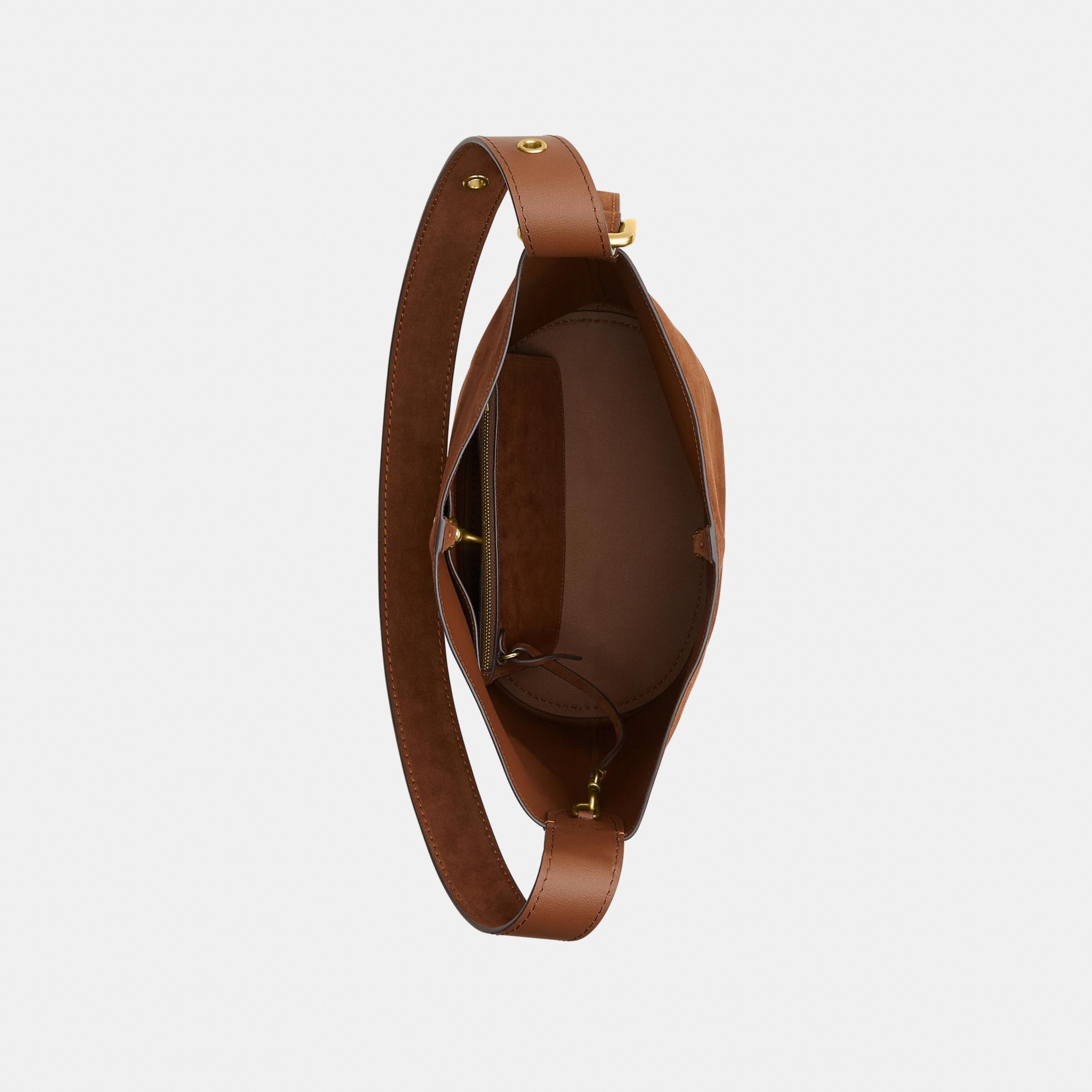 CCC24-Bleecker Bucket Bag-B4/Warm Brown