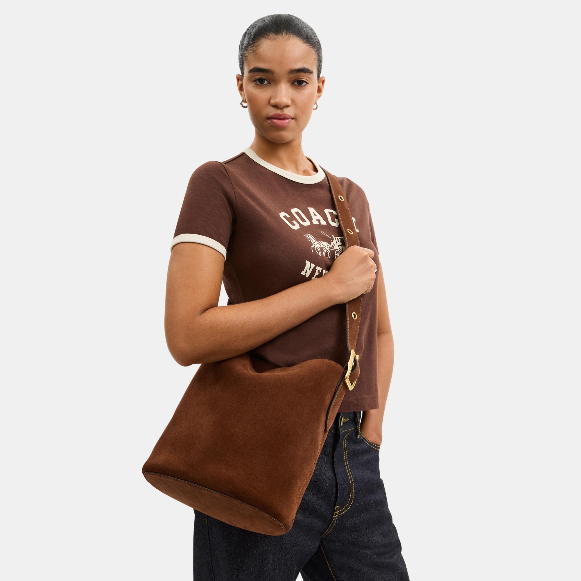 CCC24-Bleecker Bucket Bag-B4/Warm Brown