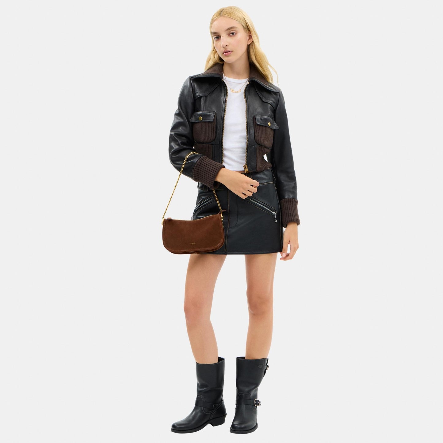 CCC37-Waverly Bag-B4/Warm Brown