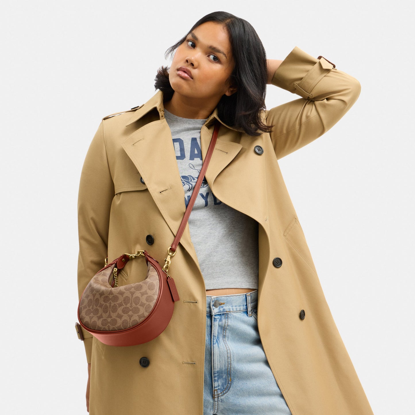 CCC49-Ccs Jonie Bag 22-B4/Tan Caramel