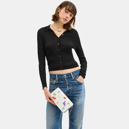 Mila Crossbody Bag With Sticker Print