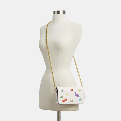 Mila Crossbody Bag With Sticker Print