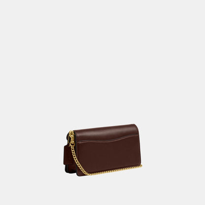 CCD26-Tabby Chain Crossbody Bag 19 in Signature Canvas-B4/Maple