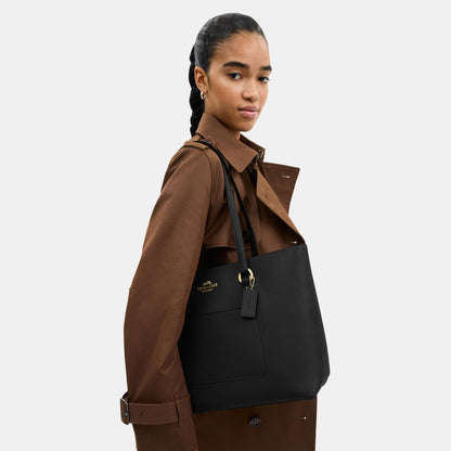 CCD71-Station Tote Bag-Im/Black