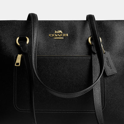 CCD71-Station Tote Bag-Im/Black