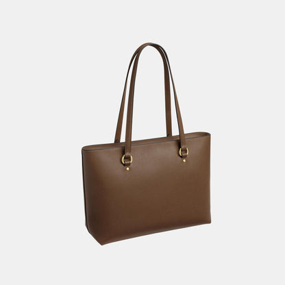 CCD71-Station Tote Bag-Im/Dark Stone