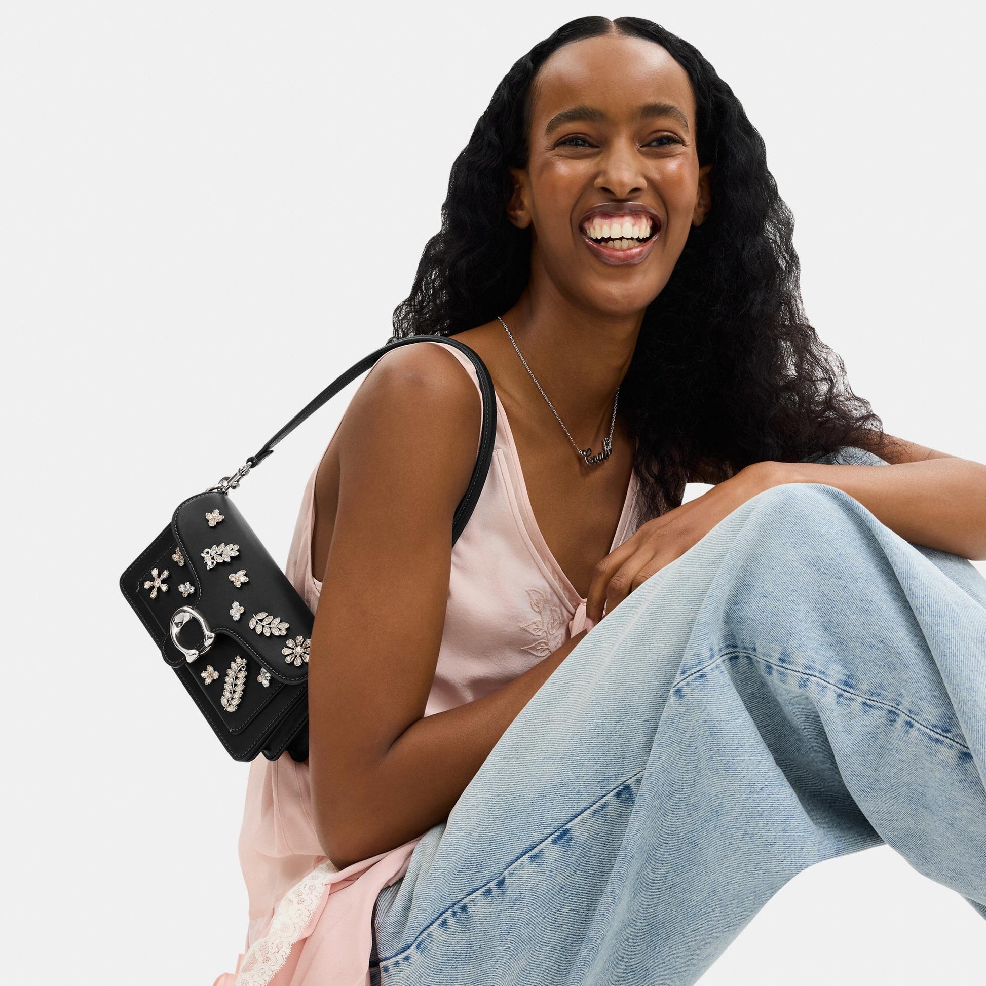 CCD99-Tabby Shoulder Bag 20-Lh/Black
