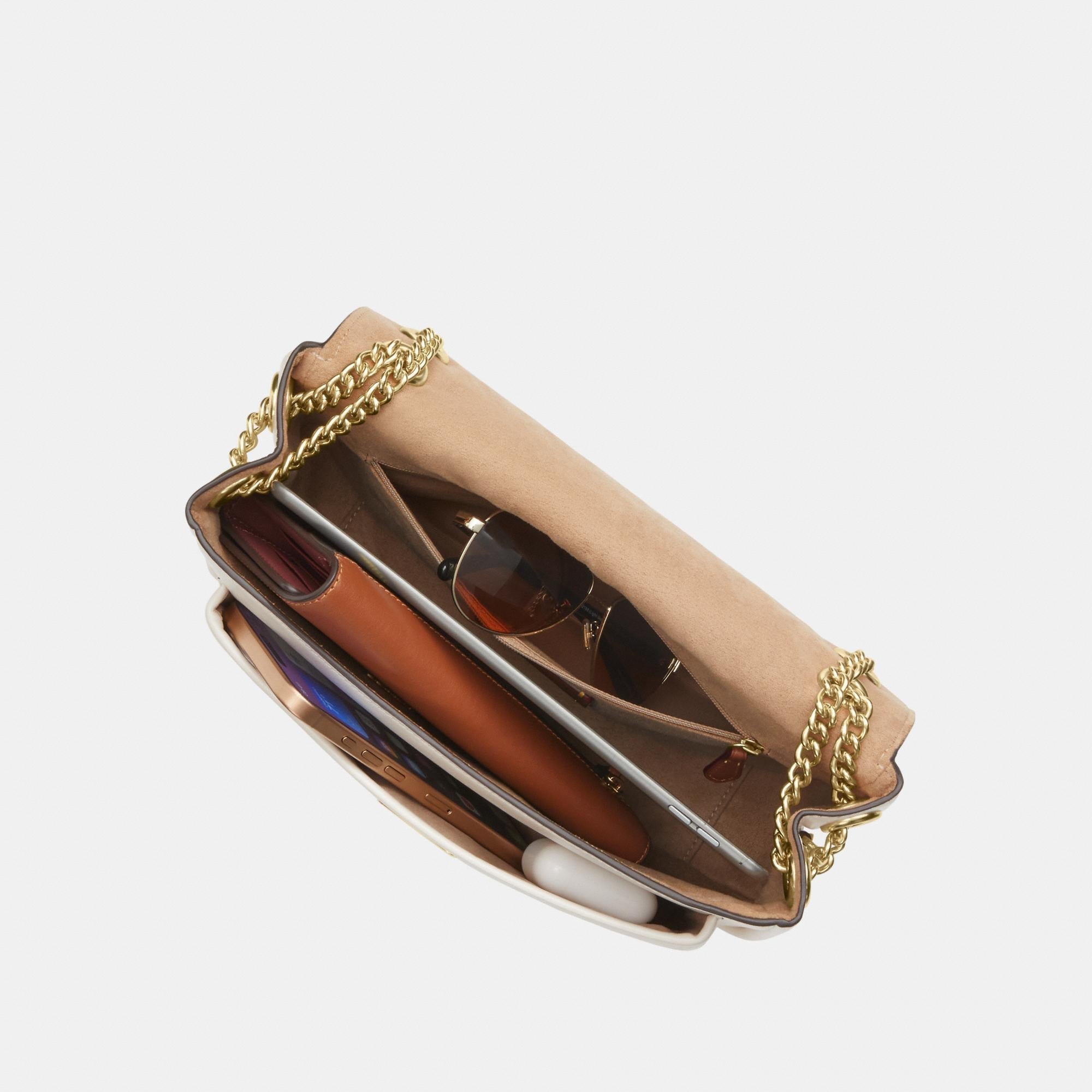 CCF09-Elodie Crossbody Bag-Im/Chalk