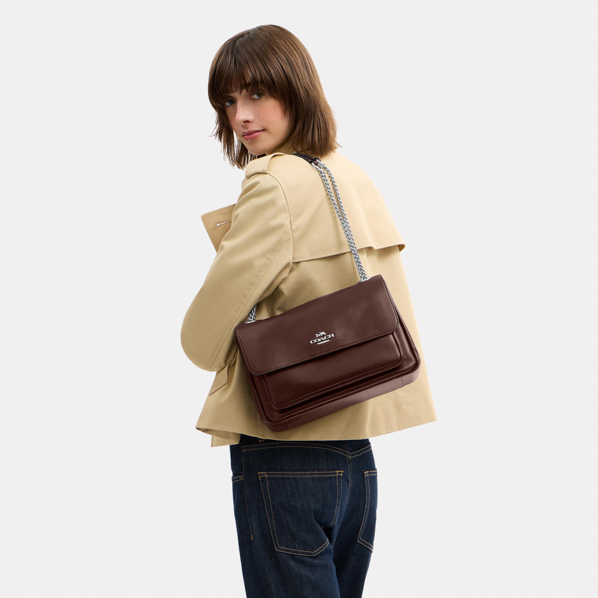 CCF09-Elodie Crossbody Bag-Sv/Maple