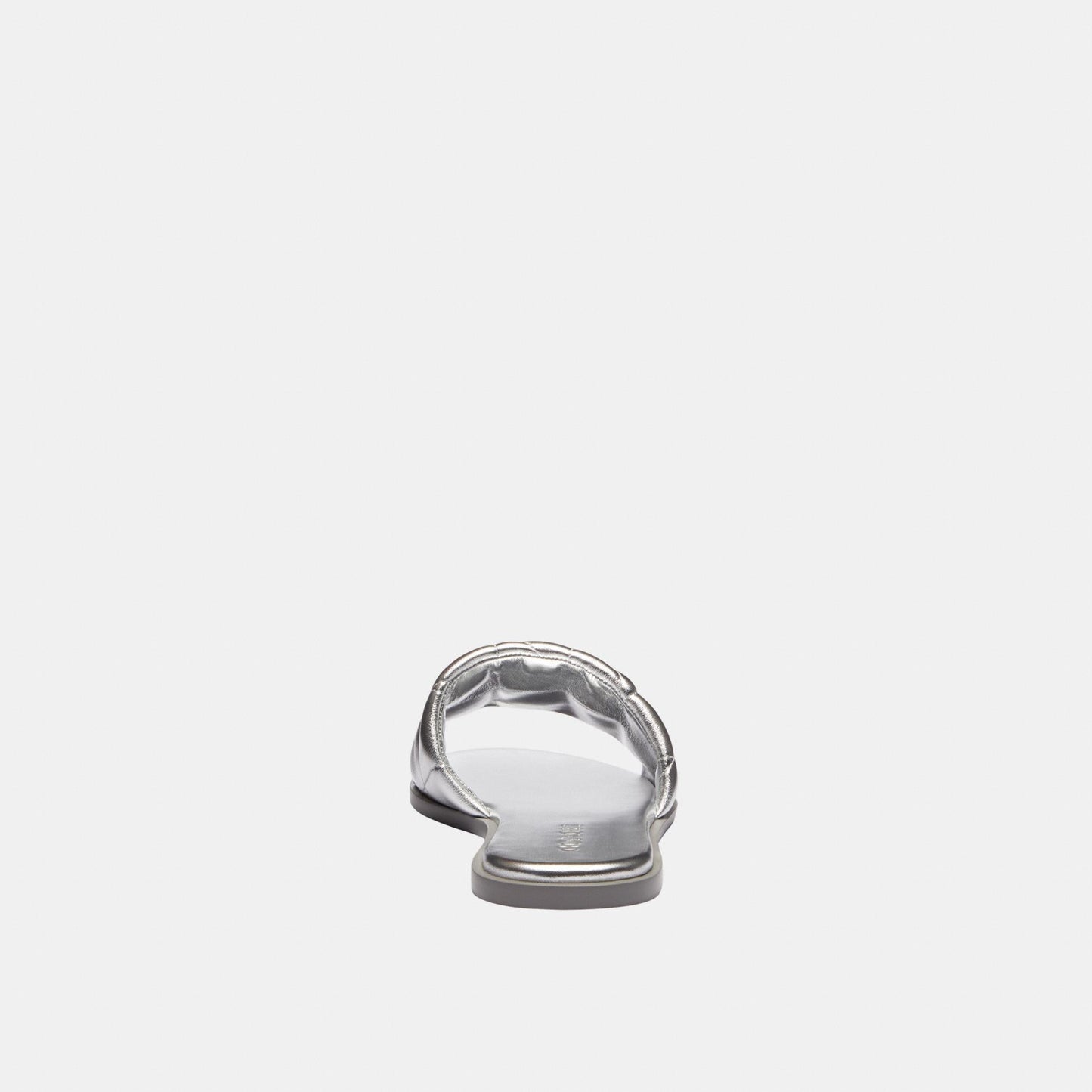 CCH37-Holly Sandal With Quilting-Silver