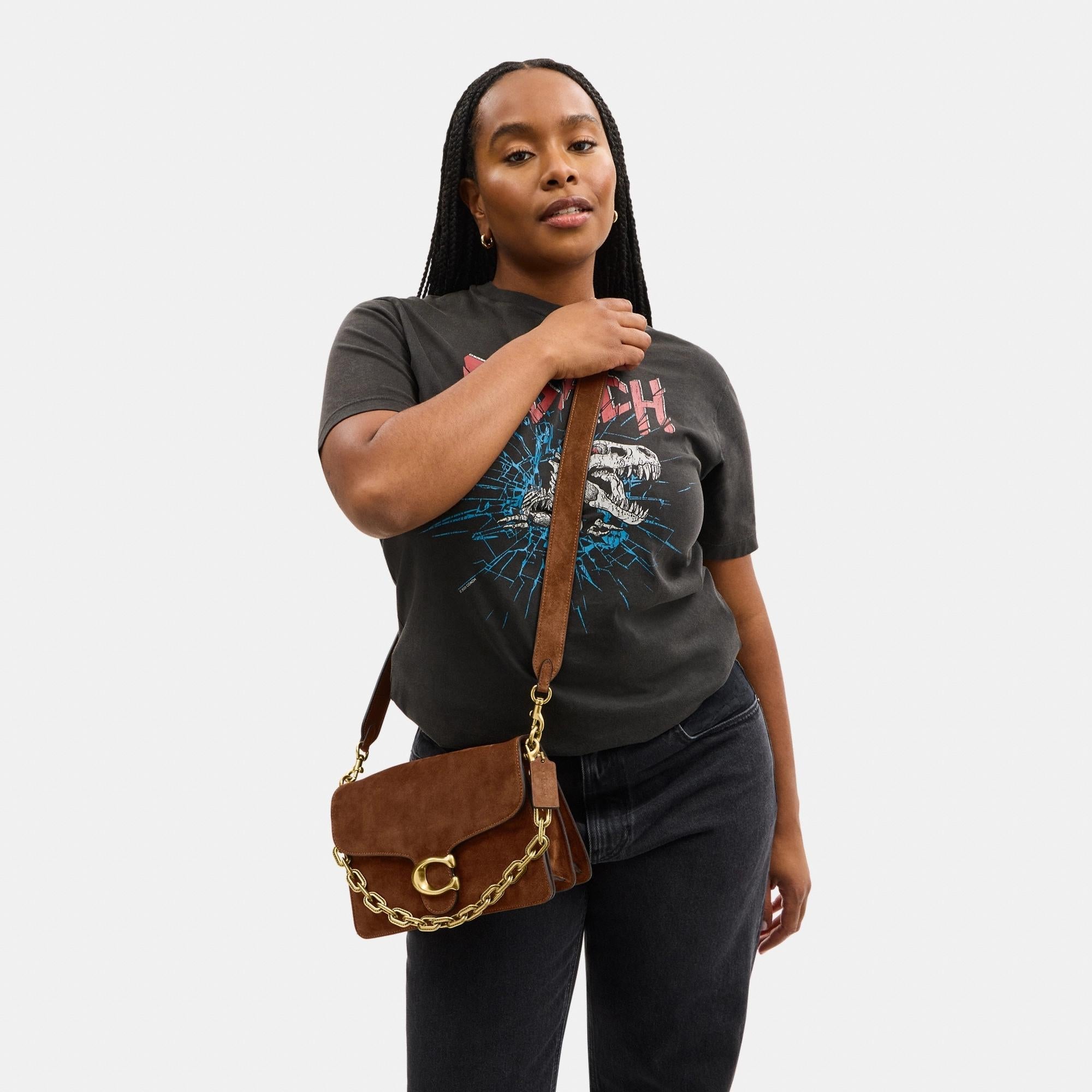 CCK51-Suede Chain Tabby-B4/Warm Brown