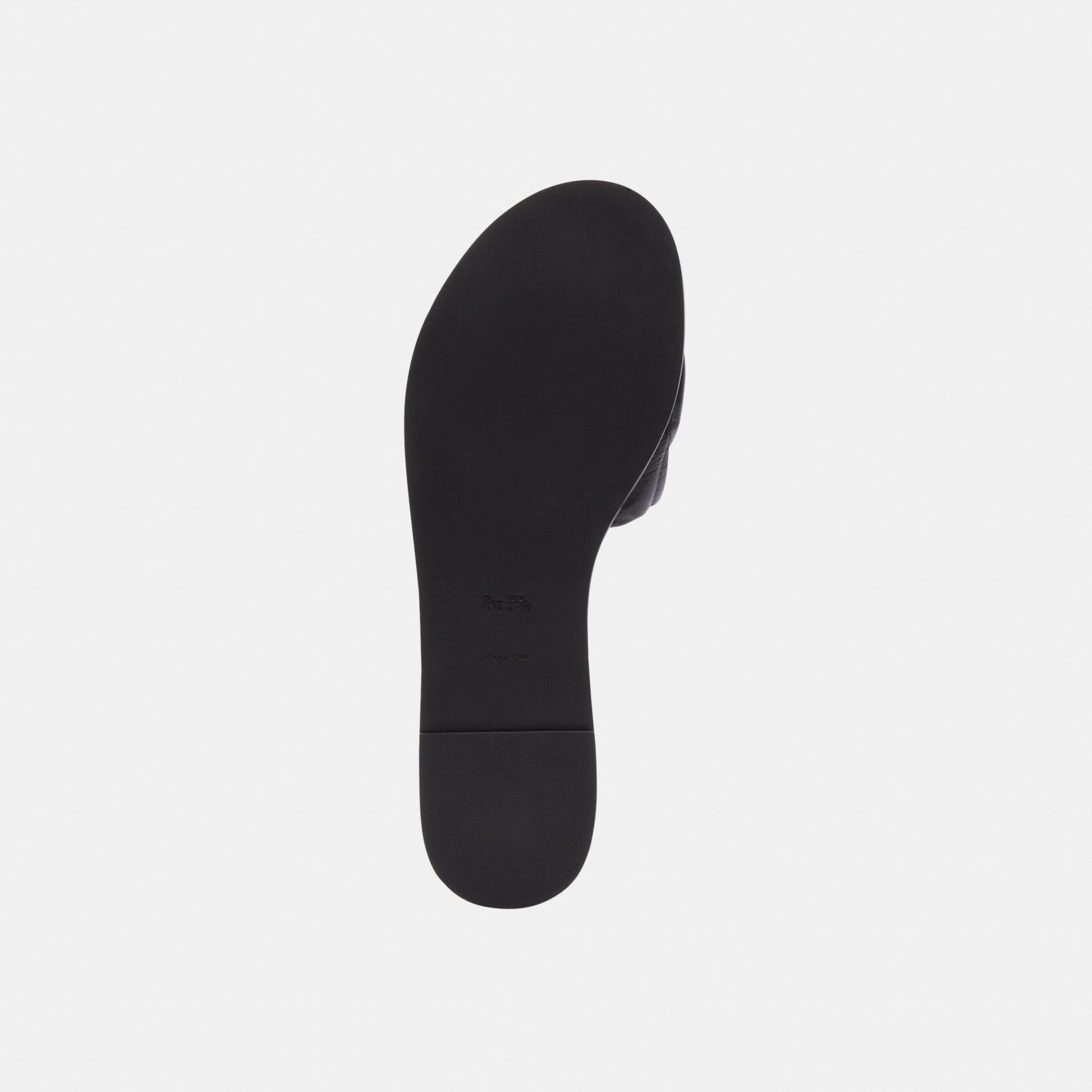 CCM04-Holly Sandal with Quilting-Black