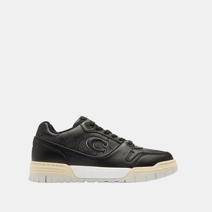 CCN65-Soho Sneaker with Signature Canvas-Charcoal/Black