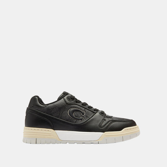 CCN65-Soho Sneaker with Signature Canvas-Charcoal/Black