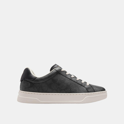 CCN67-High Line Sneaker in Signature Canvas-Charcoal/Black