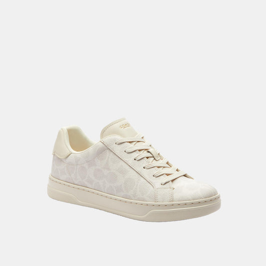 CCN67-High Line Sneaker in Signature Canvas-Off White