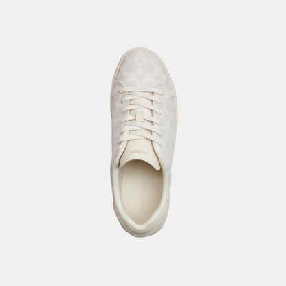 CCN67-High Line Sneaker in Signature Canvas-Off White