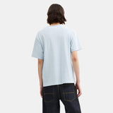 CCO77-Bunny Graphic Signature Relaxed T-Shirt-Blue Signature
