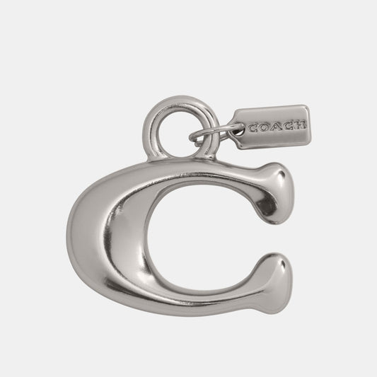 CCQ38-Small Signature Shoe Charm-Lh/Silver