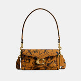 CCQ58-Tabby Shoulder Bag 20 With Graffiti Print-1Z/Ochre Multi