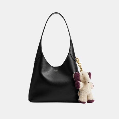 CCR24-Ellie Elephant Plushie Bag Charm In Shearling-B4/Multi