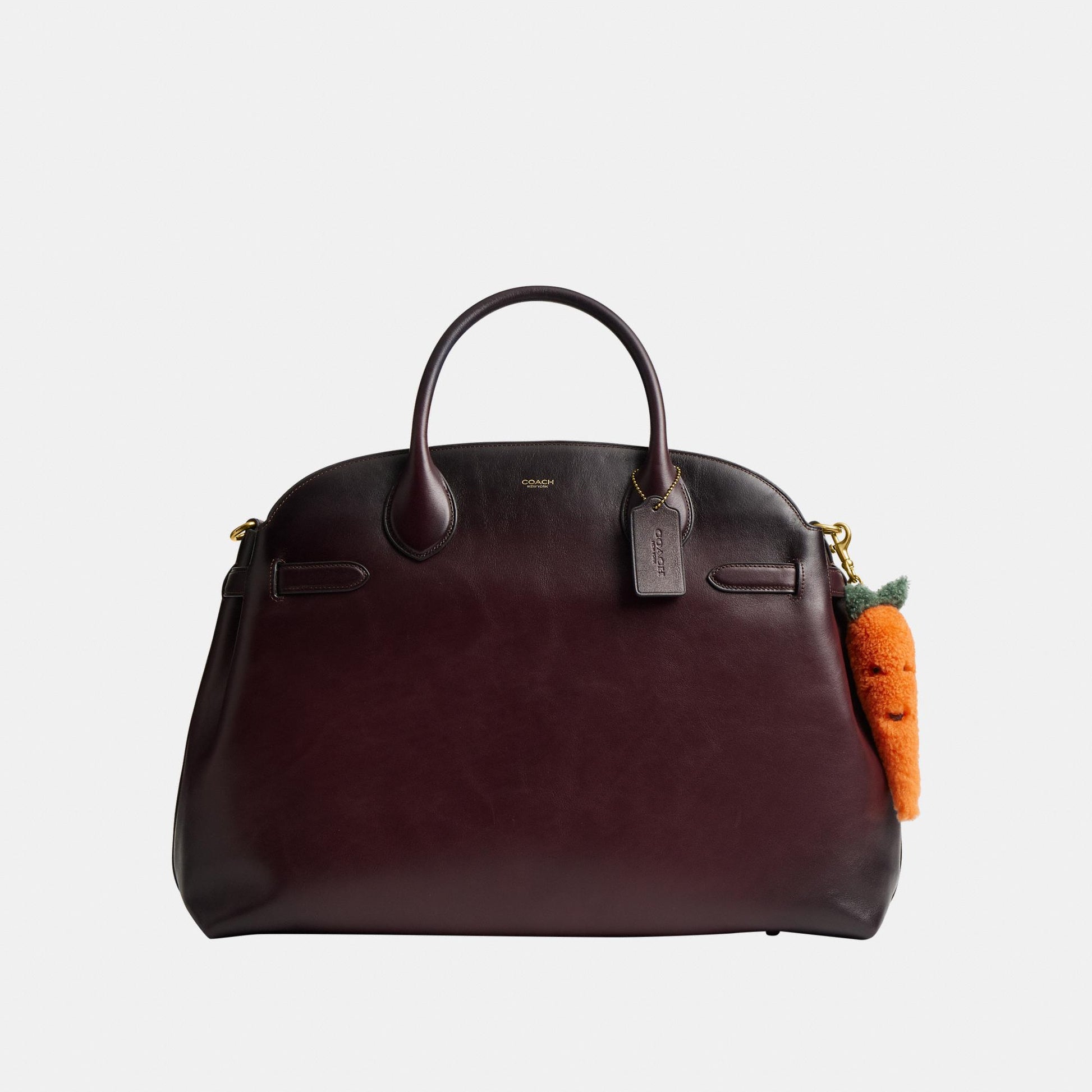 CCR25-Carroty Carrot Plushie Bag Charm In Shearling-B4/Multi