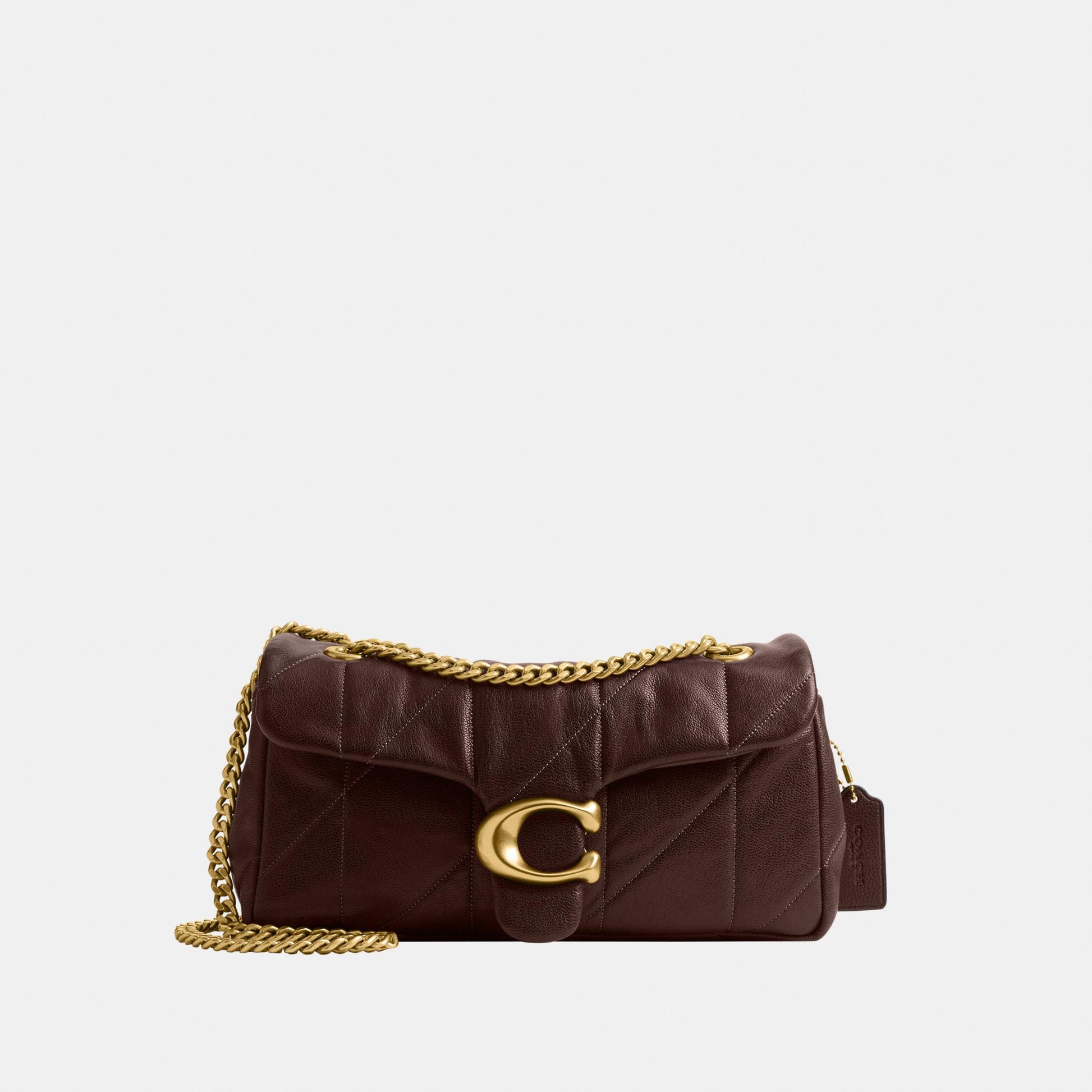 CCW83-Soft Quilted Tabby Shoulder Bag 26-B4/Maple