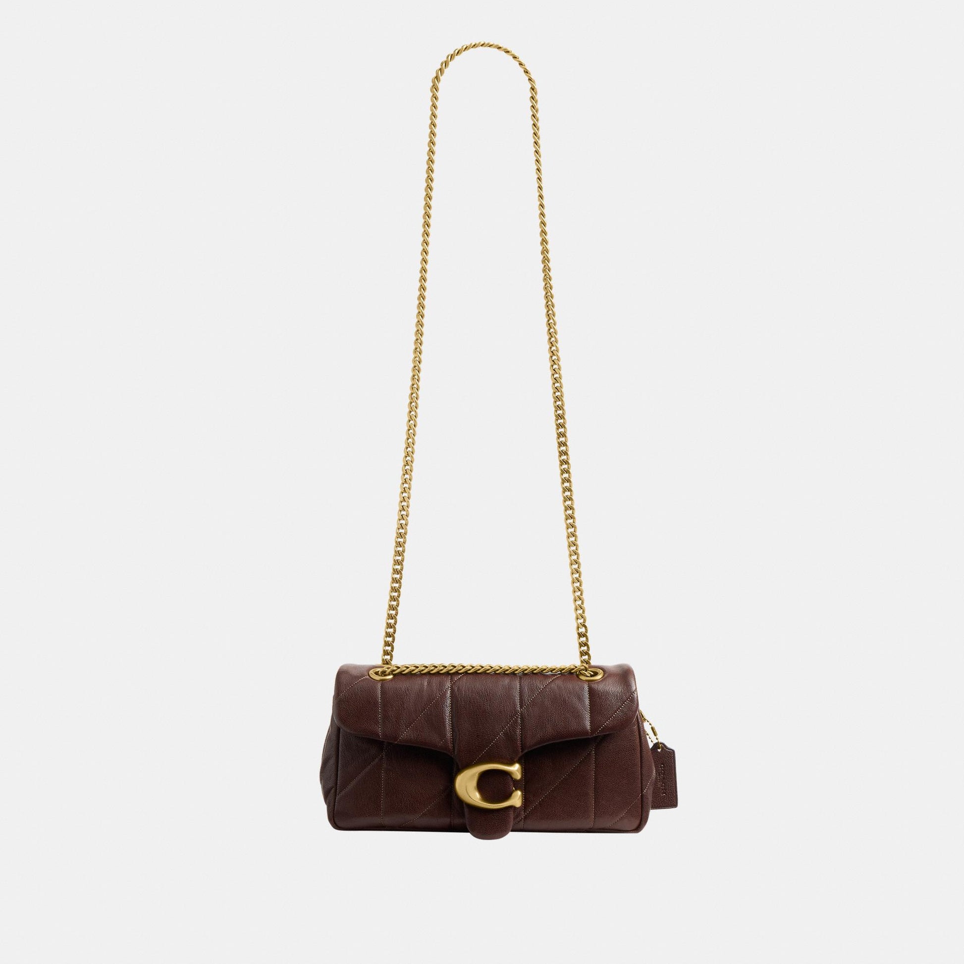 CCW83-Soft Quilted Tabby Shoulder Bag 26-B4/Maple
