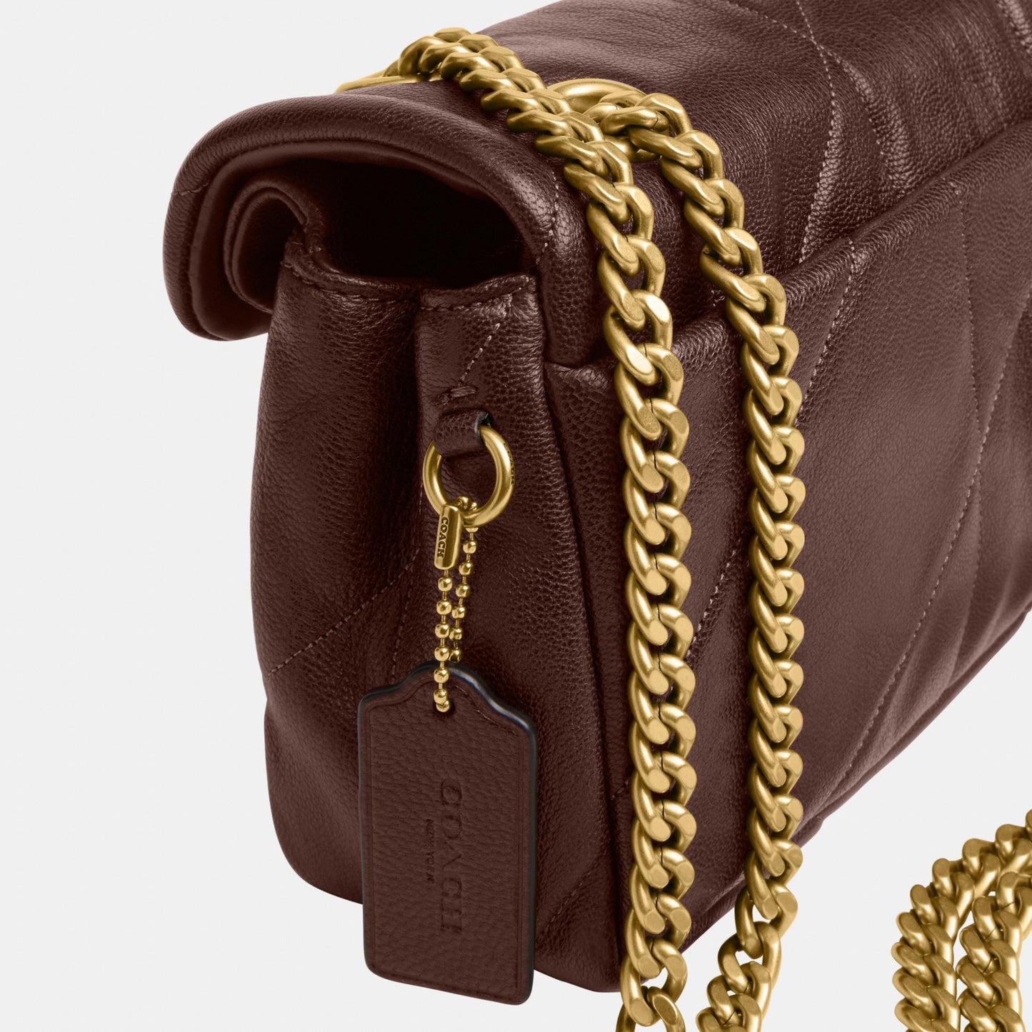 CCW83-Soft Quilted Tabby Shoulder Bag 26-B4/Maple