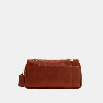 CCW83-Soft Quilted Tabby Shoulder Bag 26-B4/Pecan