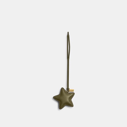 CCX47-Star Puffy Bag Charm-B4/Olive